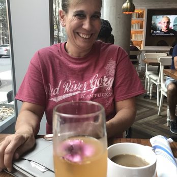 Maplewood Kitchen and Bar - That's my squeeze and the mimosa we started with. Both are just lovely. - Breakfast & Brunch Near Me - Cincinnati, Ohio