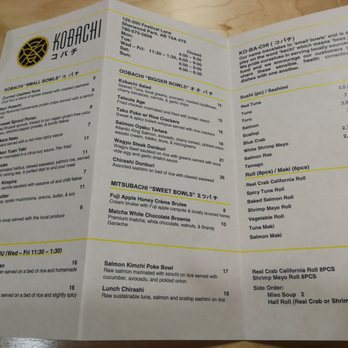 Kobachi - Menu - Japanese Near Me - Sherwood Park, Alberta Kobachi - Menu - Japanese Near Me - Sherwood Park, Alberta