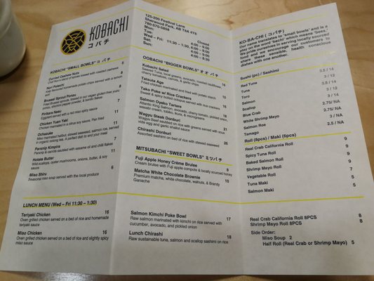 Menu photo 7 Kobachi Sherwood Park, AB Menu photo 7 Kobachi Sherwood Park, AB