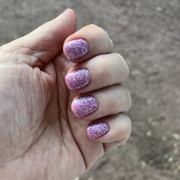 Dipping powder manicure from payson nail envy. Ask for John.