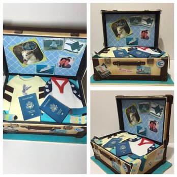 Vanessa's Cake Designs - Suitcase cake - Celebration cake - Custom Cakes Near Me Vanessa's Cake Designs - Suitcase cake - Celebration cake - Custom Cakes Near Me