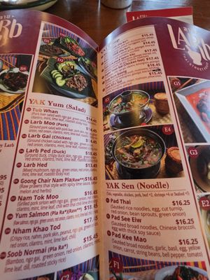 Menu photo 3 Larb Thai Shoreline, WA