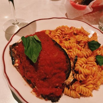 Parm - Eggplant parm plate with spicy rigatoni - Italian Near Me - New York, New York