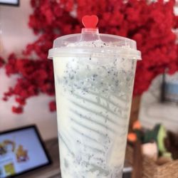 Tea Leaf & Creamery - La Verne - Oreo Crème Brûlée Matcha with Boba