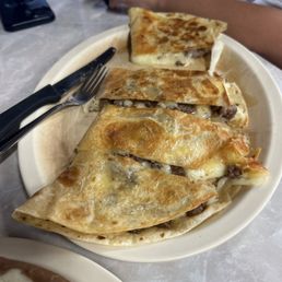 Carne asada quesadilla