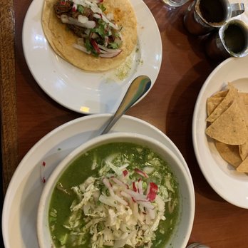 5 Rabanitos - Carnitas Soup + Barbacoa Taco - Mexican Near Me - Chicago, Illinois