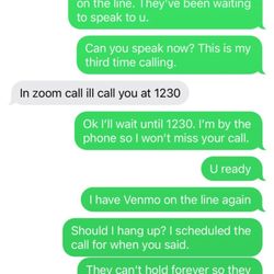 Xtreme Pro Detailing - Text messages between Zane and myself