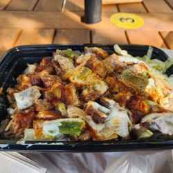 Halal Stop - Lamb over rice