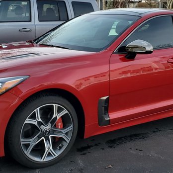 Umbra Window Tinting - Kia Stinger GT2 with 35% tint all around, except front windshield, by Umbra Window Tinting. - Home Window Tinting Near Me - Schaumburg, Illinois