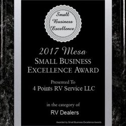 4 Points RV Service - We got it keep working hard to keep this level!