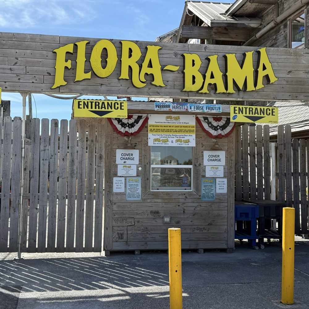 Flora-Bama Lounge, Package & Oyster Bar - Music Venues Near Me - Pensacola, Florida