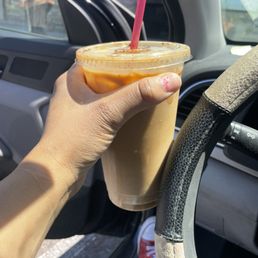 Iced Vanilla Latte