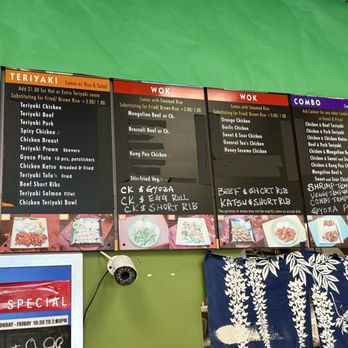 Midori Teriyaki Wok - Menu - Chinese Near Me - Auburn, Washington Midori Teriyaki Wok - Menu - Chinese Near Me - Auburn, Washington