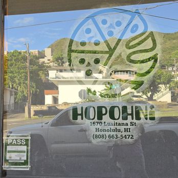 Hopohni - Located at 1670 Lusitana St - Pizza Near Me - Urban Honolulu, Hawaii