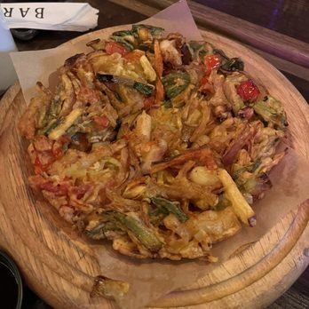 Barn Joo 35 - Seafood pancake - Korean Near Me - New York, New York Barn Joo 35 - Seafood pancake - Korean Near Me - New York, New York