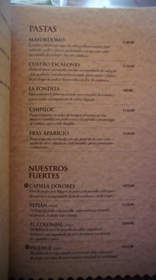 Menu photo 1 Ciudad Sagrada San Pedro Cholula, PUE