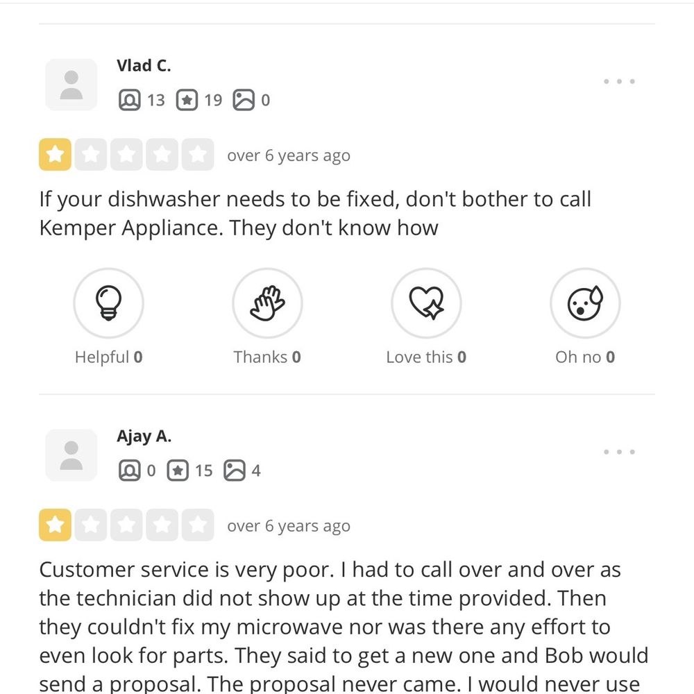 Kemper Appliance - Appliances & Repair Near Me - Escondido, California