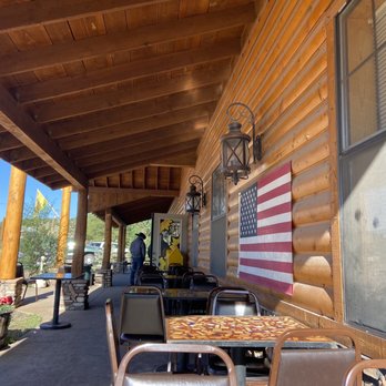 Three Bear's Cafe - a man standing on the porch - Breakfast & Brunch Near Me - Heber-Overgaard, Arizona Three Bear's Cafe - a man standing on the porch - Breakfast & Brunch Near Me - Heber-Overgaard, Arizona