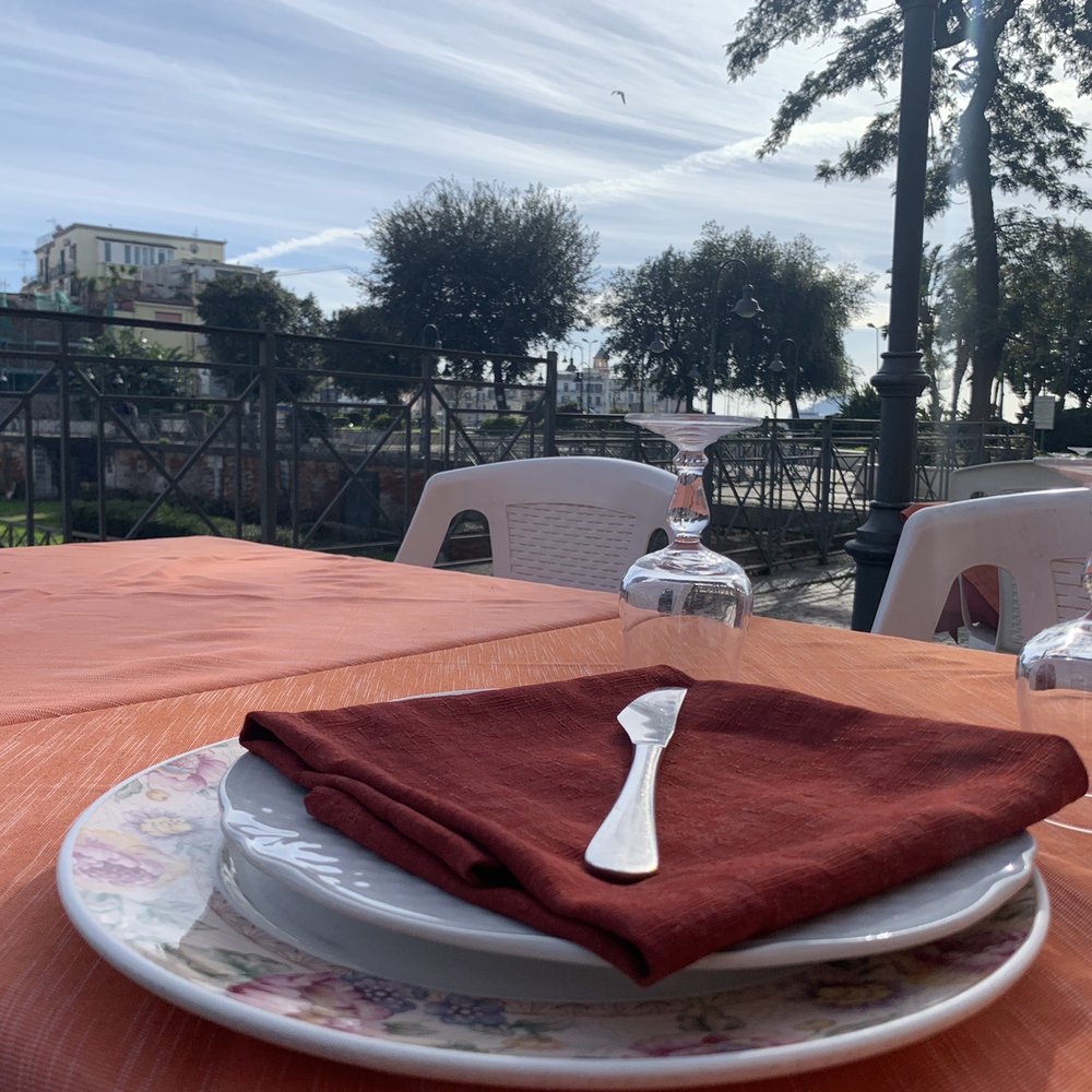 Skizzi di mare - View from the table - Seafood Near Me - Pozzuoli, NA Skizzi di mare - View from the table - Seafood Near Me - Pozzuoli, NA