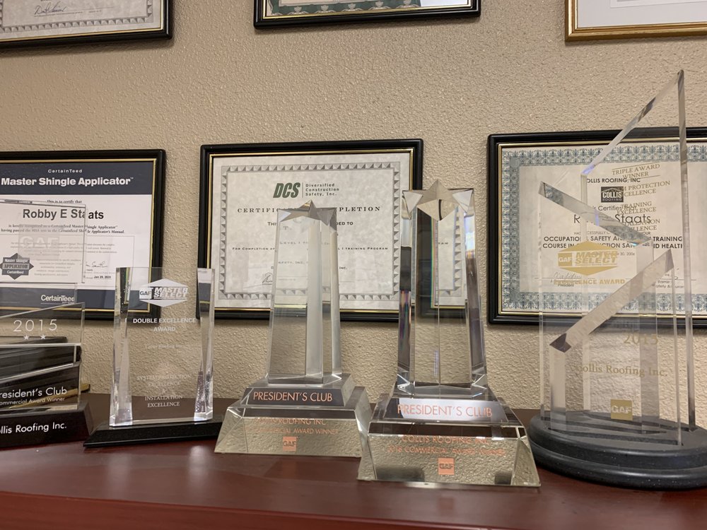 Slide of Collis Roofing