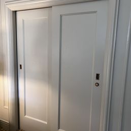 Closet, censored for lighting, safe inside Closet, censored for lighting, safe inside
