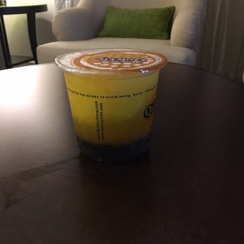 Quickly Boba Tea - Passion fruit slush - Bubble Tea Near Me - Orlando, Florida