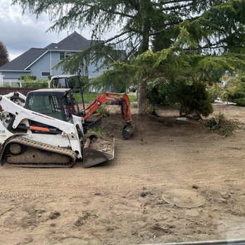AJB Landscaping & Fence - Pre work, deconstruction & final photos in the following photos: - Fences & Gates Near Me - Olympia, Washington