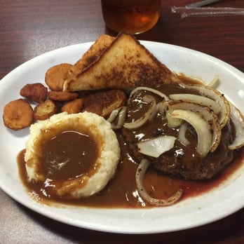 Compadres Texas Cafe - Smothered steak. - Tex-Mex Near Me - OakRidge North, Texas