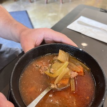 The Mexico Cafe - Albodiga (meatball) soup - Salad Near Me - Temecula, California