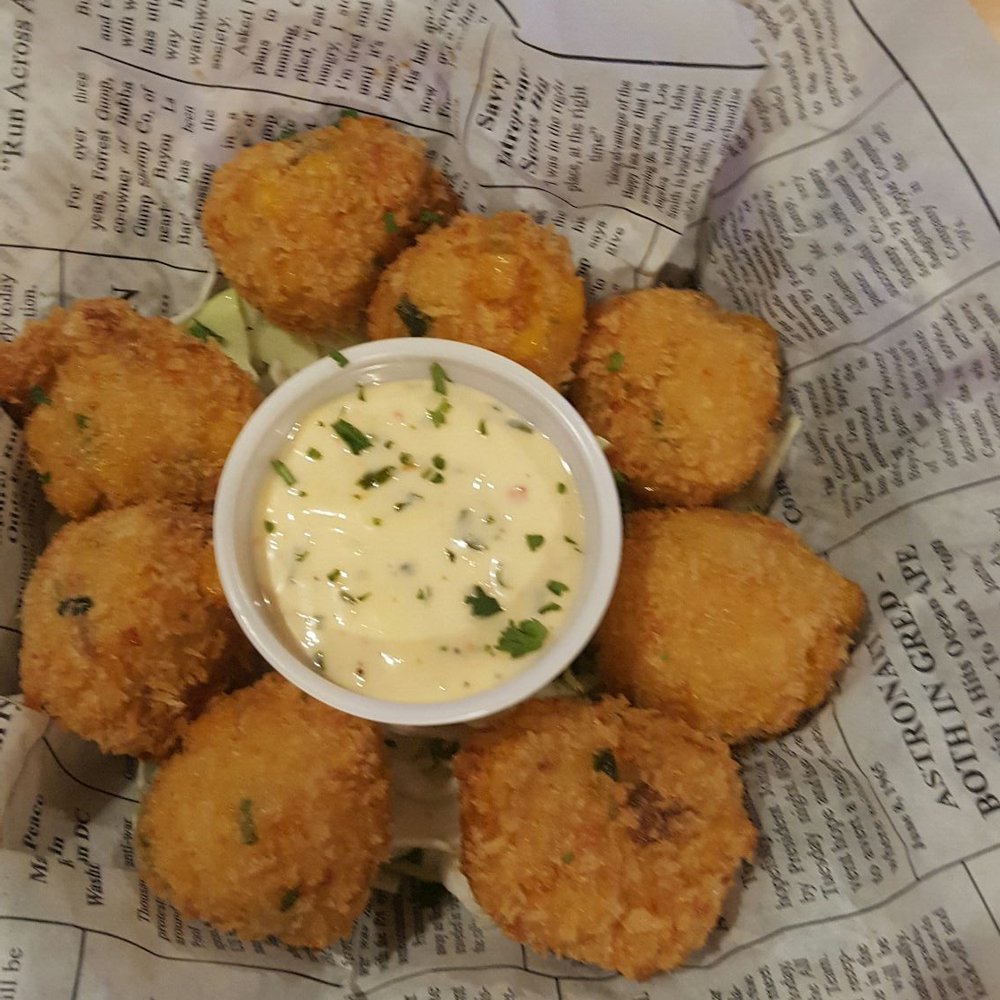 Bubba Gump Shrimp - Seafood Hush Pups - absolutely amazing. It is worth it  just to go and taste these. There hand rolled shrimp, fish and corn pups. - Seafood Near Me - Orlando, Florida