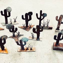 Weld Like A Girl - Desert Scene Class (plasma cutting & welding)