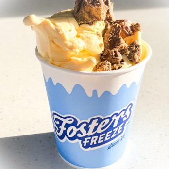 Fosters Freeze - Twister with Reese's Cup - Burgers Near Me - Pinole, California Fosters Freeze - Twister with Reese's Cup - Burgers Near Me - Pinole, California