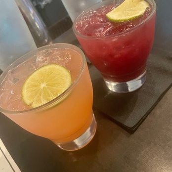 Avenue Kitchen & Bar - Guava margarita and blueberry margarita - New American Near Me - Baltimore, Maryland Avenue Kitchen & Bar - Guava margarita and blueberry margarita - New American Near Me - Baltimore, Maryland