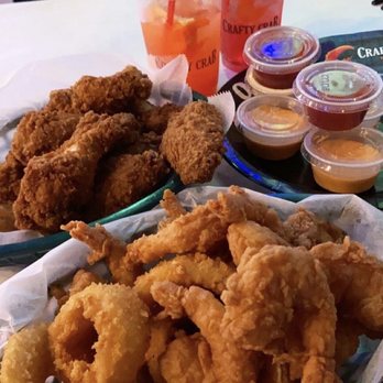 Crafty Crab Waldorf - Shrimp basket, wings, onion rings - Seafood Near Me - Saint Charles, Maryland Crafty Crab Waldorf - Shrimp basket, wings, onion rings - Seafood Near Me - Saint Charles, Maryland