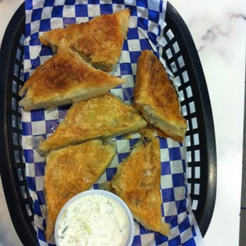 Greco Fresh Grille - Spinach pie (spanikopita) - Greek Near Me - Charlotte, North Carolina