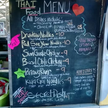 Haad Sai Thai - Menu - Food Trucks Near Me - San Diego, California Haad Sai Thai - Menu - Food Trucks Near Me - San Diego, California