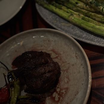 Catch - Center Cut Filet, Grilled Asparagus - Sushi Bars Near Me - Dallas, Texas Catch - Center Cut Filet, Grilled Asparagus - Sushi Bars Near Me - Dallas, Texas