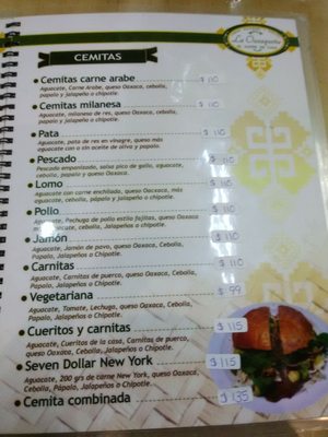Menu photo 2 La Oaxaqueña Tijuana, BCN