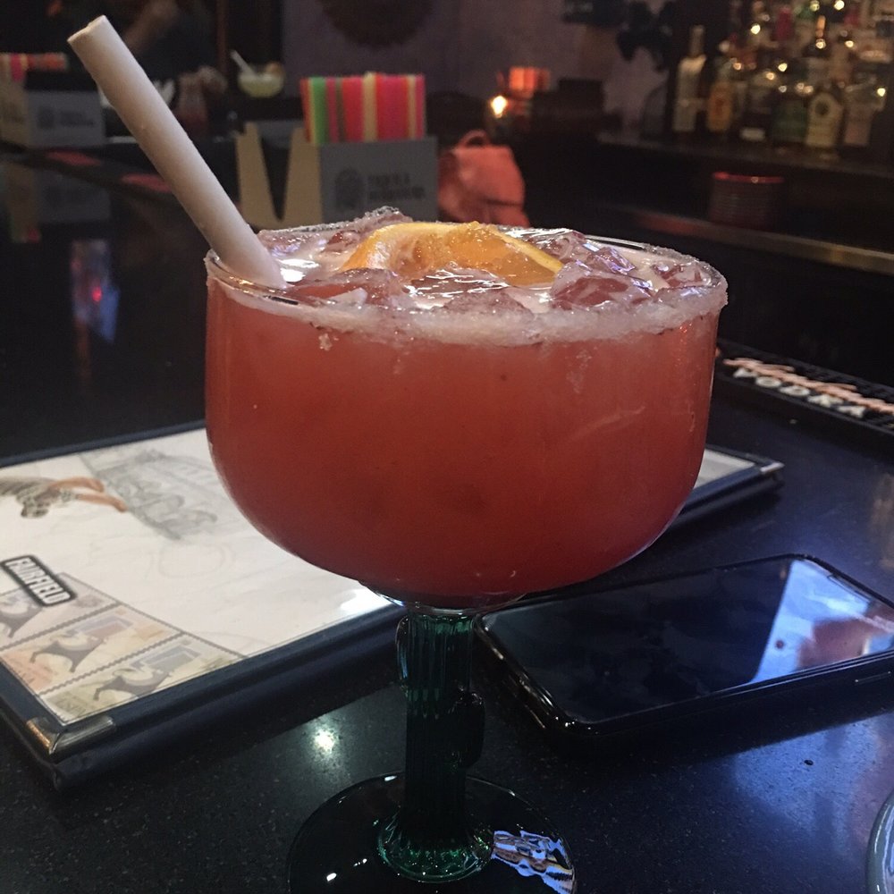 Rio Bravo Fairfield - Strawberry Margarita - Mexican Near Me - Fairfield, Connecticut