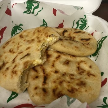 Taqueria El Regio - Potato, egg, beans and cheese Pupusas!!!! Custom order! Closest thing I could get to an Arepa! Love this place! - Mexican Near Me - Grand Prairie, Texas Taqueria El Regio - Potato, egg, beans and cheese Pupusas!!!! Custom order! Closest thing I could get to an Arepa! Love this place! - Mexican Near Me - Grand Prairie, Texas