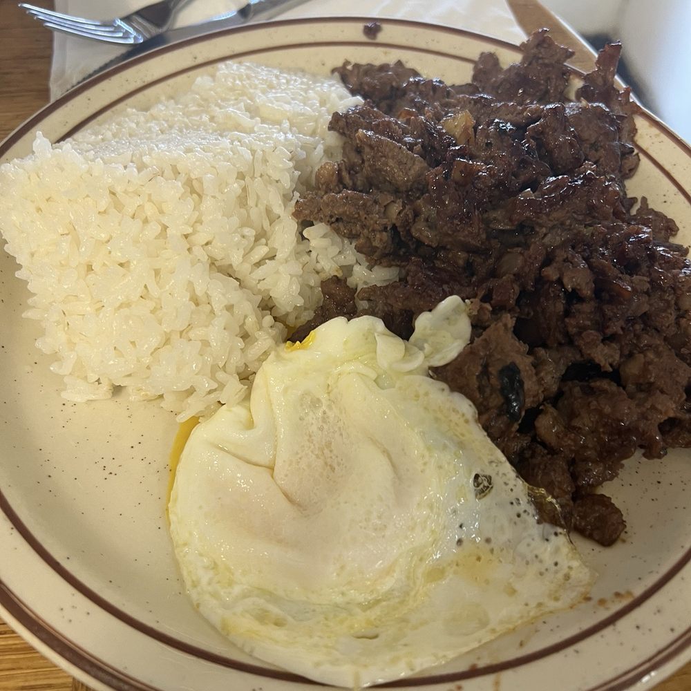 Country Touch Cafe - bulgogi & eggs plate (minus the veggies) - Diners Near Me - Torrance, California