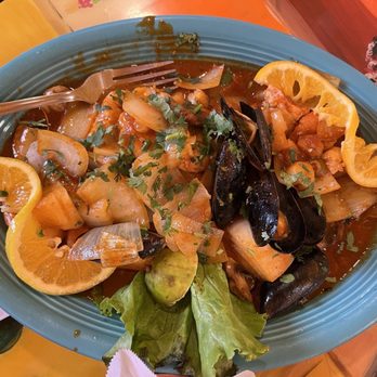 Delicias Alvarez - Mariscada Alvarez - mixed seafood - Mexican Near Me - Clearlake, California Delicias Alvarez - Mariscada Alvarez - mixed seafood - Mexican Near Me - Clearlake, California