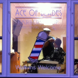 Ace of Blades - Barbershop & Shave Parlor - Late night haircut