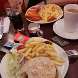 The Hop - Burger and goujons