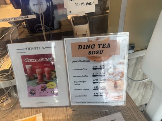 Menu photo 5 Ding Tea San Diego, CA