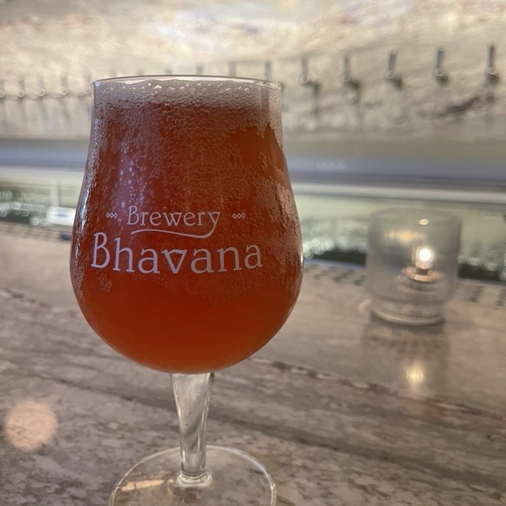 Brewery Bhavana - This was the PETAL, a Rosé Lager! The most unique beer I have ever had! - Dim Sum Near Me - Raleigh, North Carolina