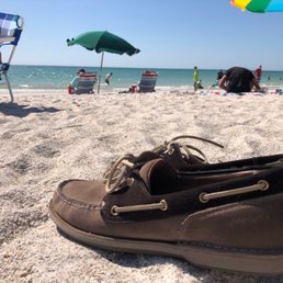 Super clean sand.