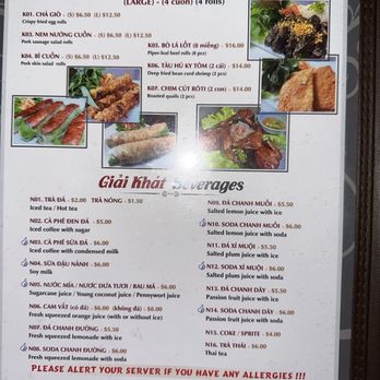 Com Tam Dao Vien - Menu - Vietnamese Near Me - Westminster, California