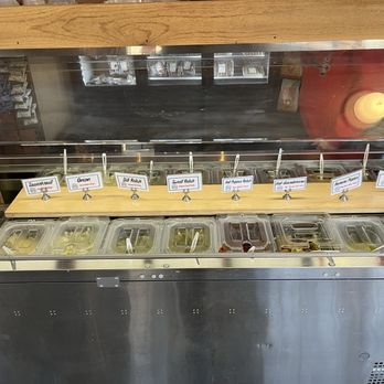 Biercamp - Complimentary condiment bar. - Meat Shops Near Me - Ann Arbor, Michigan