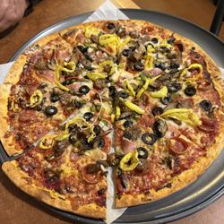 Nice Ice Baby - Thin crust supreme pizza